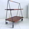 Online Pamono Folding Serving Trolley in Teak from Ilse Möbel, 1960s