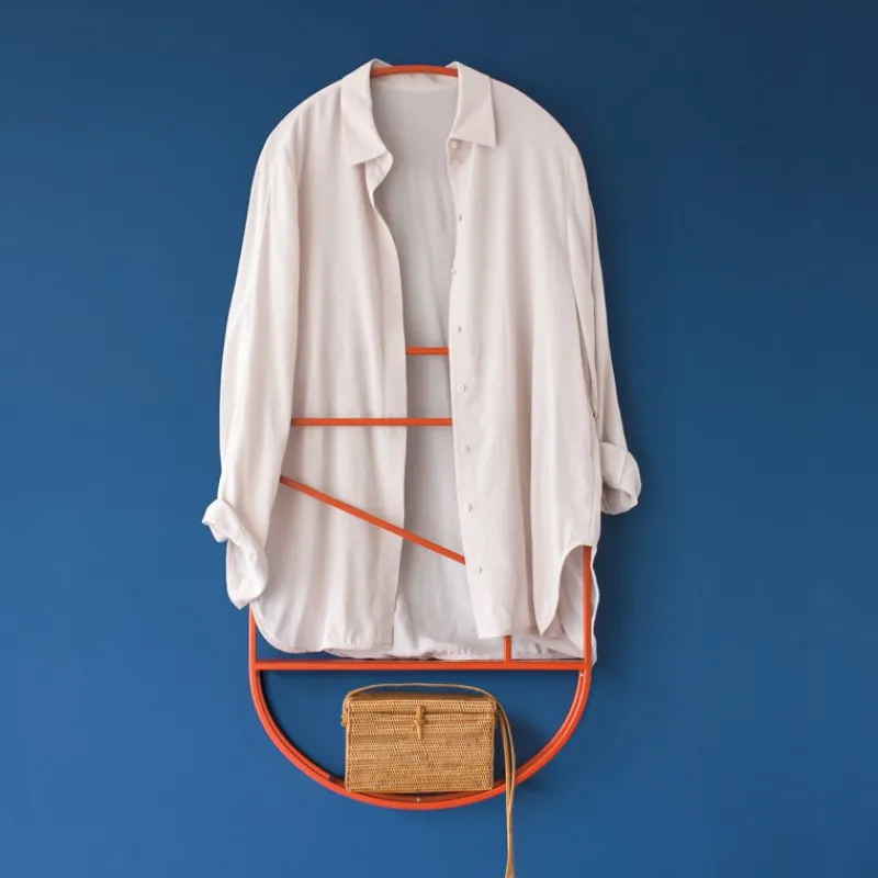Pamono Foldwork Valet in Bright Red by Studio Berg> Racks, Hooks & Valets