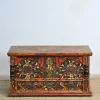 New Pamono Folk Art Wedding Chest, 1850