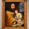Outlet Pamono Follower of Giovan Battista Salvi, Baby Jesus, 1660, Oil on Canvas, Framed