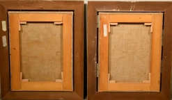 Online Pamono Follower of Tiziano Vecellio, Portraits of Julius Caesar & Octavian, 1700, Oil on Canvases, Framed, Set of 2