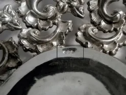 Pamono Former Austro-Hungarian Empire Bowl on Stand, 1880s><noscript><img width=