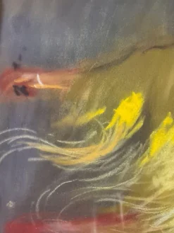 Pamono Fortuney, Belle Epoque Flamenco Dancer, Pastel Drawing, 1890s-1910s><noscript><img width=