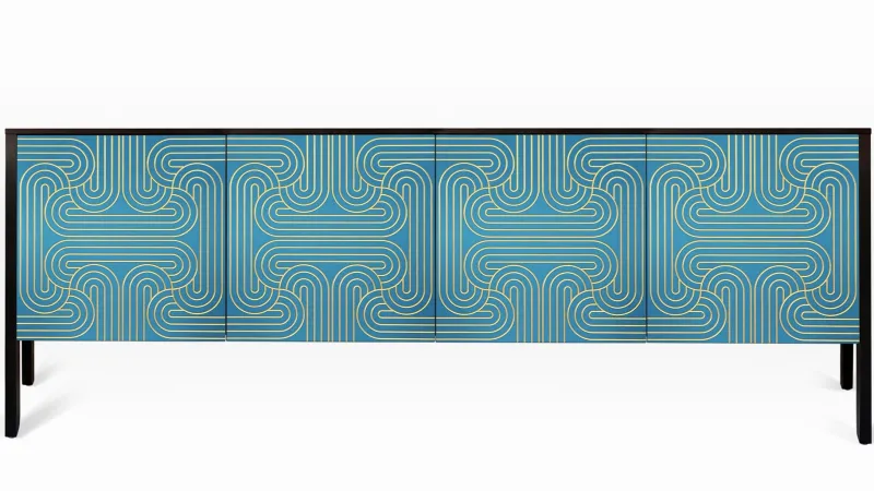 Pamono Four Door Loop Sideboard by Nell Beale> Storage