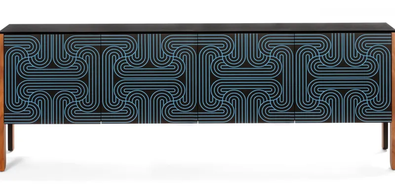 Pamono Four Door Loop Sideboard by Nell Beale> Storage