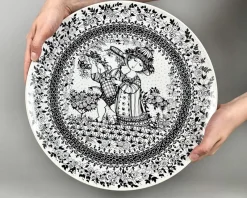 Sale Pamono Four Seasons Summer Plate by Bjorn Wiinblad for Rosenthal Studio-Line, Germany