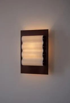 Pamono Frame Alu Brun M Wall Lamp by Violaine d'Harcourt><noscript><img width=