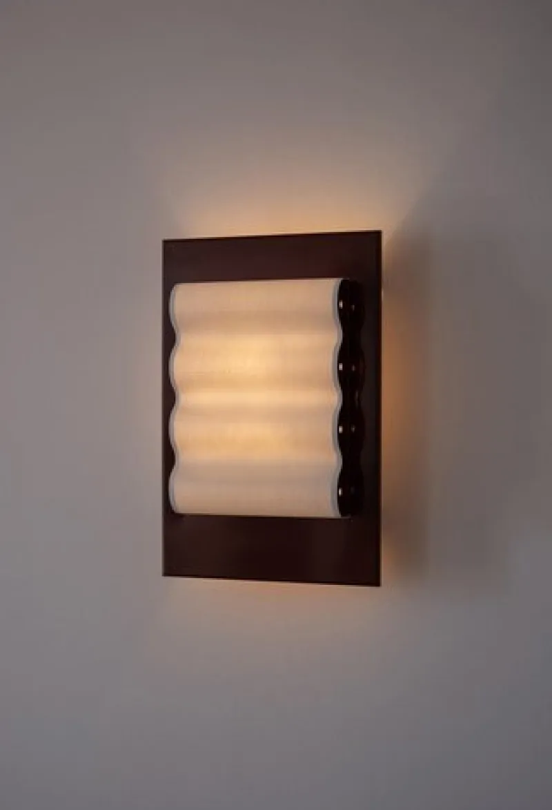 Pamono Frame Alu Brun S Wall Lamp by Violaine d'Harcourt