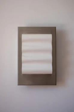 Clearance Pamono Frame Alu Brut S Wall Lamp by Violaine d'Harcourt