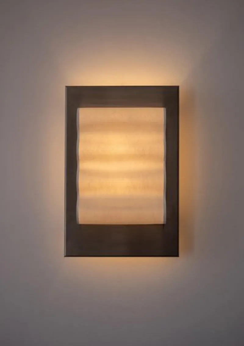 Clearance Pamono Frame Alu Brut S Wall Lamp by Violaine d'Harcourt