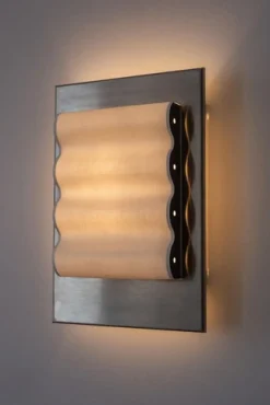 Clearance Pamono Frame Alu Brut S Wall Lamp by Violaine d'Harcourt