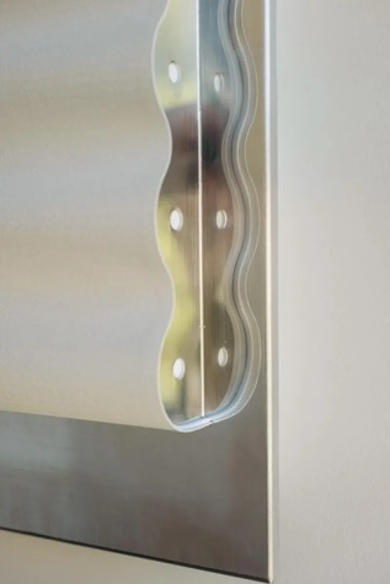 Pamono Frame Mirror Medium Wall Lamp by Violaine d'Harcourt> Wall Lights & Sconces