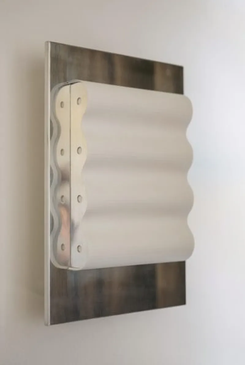 Pamono Frame Mirror Medium Wall Lamp by Violaine d'Harcourt> Wall Lights & Sconces