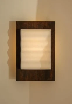Online Pamono Frame Wood Medium Wall Lamp by Violaine d'Harcourt