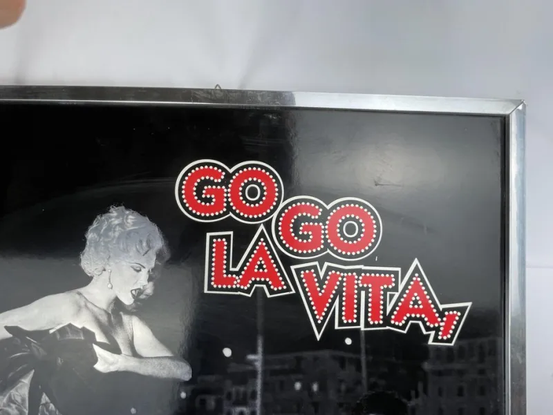 Best Pamono Framed Go Go La Vita, Baby Martini Advertising Poster, 1995