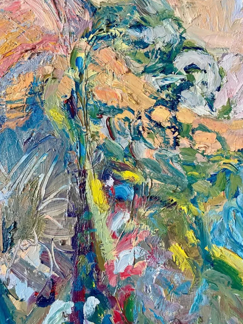 Online Pamono Francesca Owen, Only Butterflies Roam Free, Oil Painting, 2024