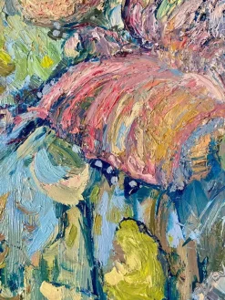 Online Pamono Francesca Owen, Only Butterflies Roam Free, Oil Painting, 2024