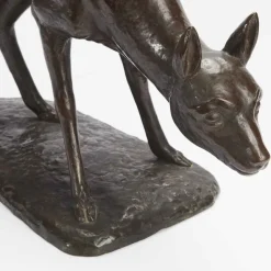 Hot Pamono Francesco Buonapace, Fawn, 1930, Bronze