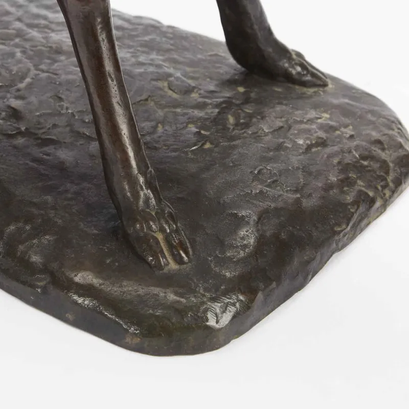 Hot Pamono Francesco Buonapace, Fawn, 1930, Bronze
