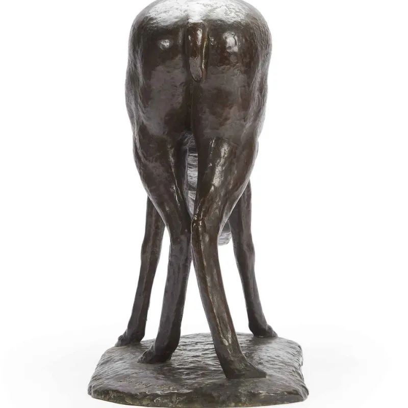 Hot Pamono Francesco Buonapace, Fawn, 1930, Bronze