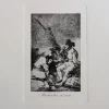 Outlet Pamono Francisco de Goya, Los Caprichos, Plate 10, Etching