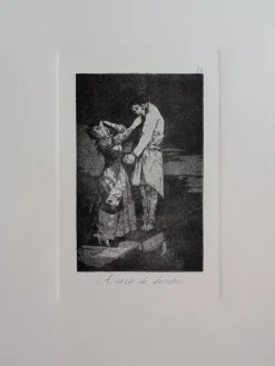 Pamono Francisco de Goya, Los Caprichos, Plate 12, Etching> Classical|Prints & Multiples