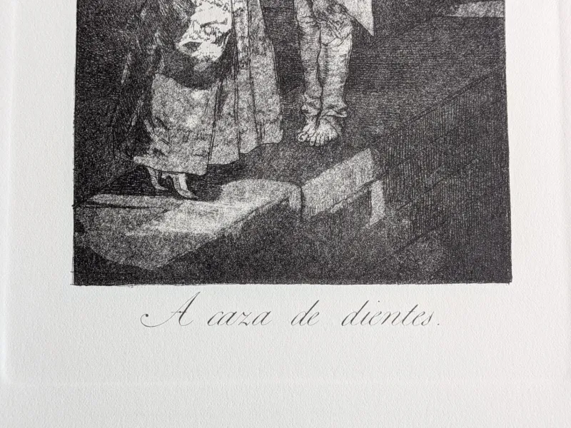 Pamono Francisco de Goya, Los Caprichos, Plate 12, Etching> Classical|Prints & Multiples