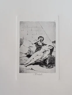 Pamono Francisco de Goya, Los Caprichos, Plate 9, Etching> Classical|Prints & Multiples
