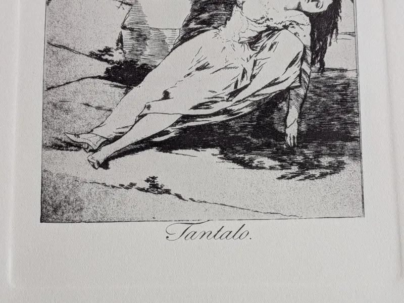 Pamono Francisco de Goya, Los Caprichos, Plate 9, Etching> Classical|Prints & Multiples
