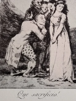 Pamono Francisco de Goya, Los Caprichos, Plate 14, Etching> Classical|Prints & Multiples