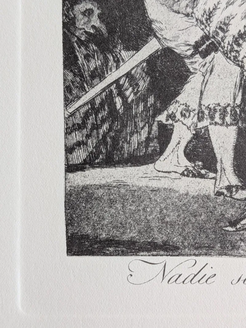 New Pamono Francisco de Goya, Los Caprichos, Plate 6, Etching
