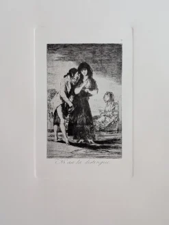 Pamono Francisco de Goya, Los Caprichos, Plate 7, Etching> Classical|Prints & Multiples