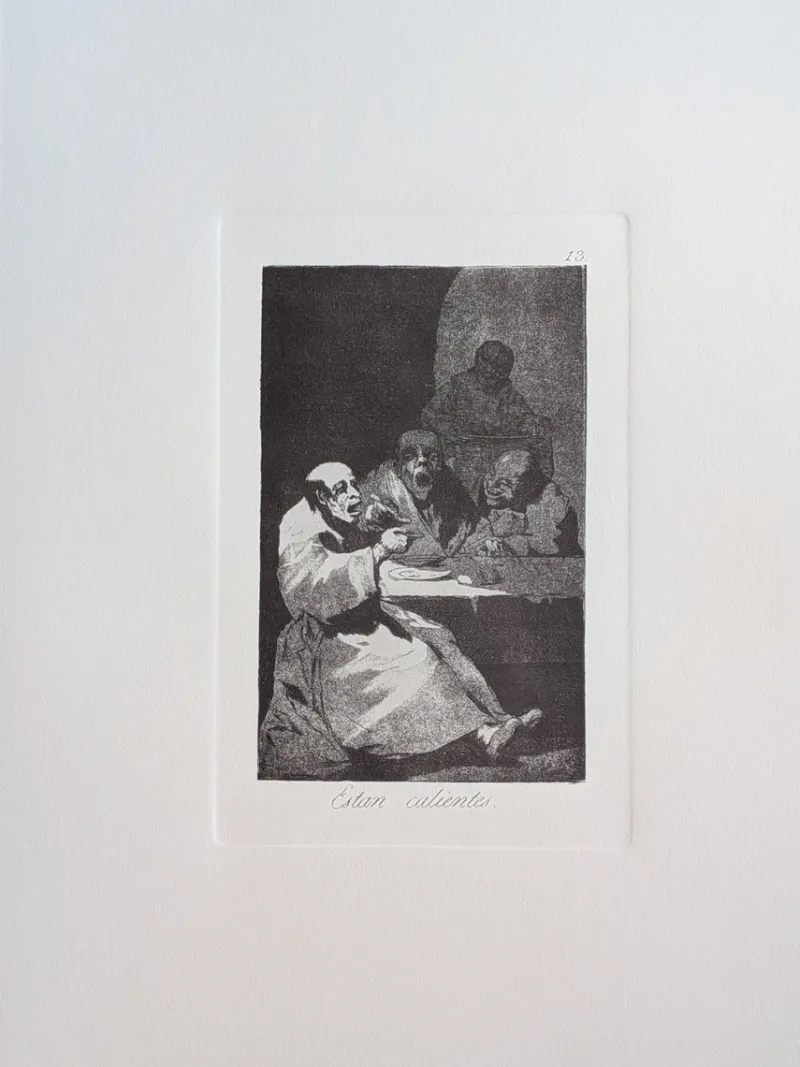 Pamono Francisco de Goya, Los Caprichos, Plate 13, Etching> Classical|Prints & Multiples