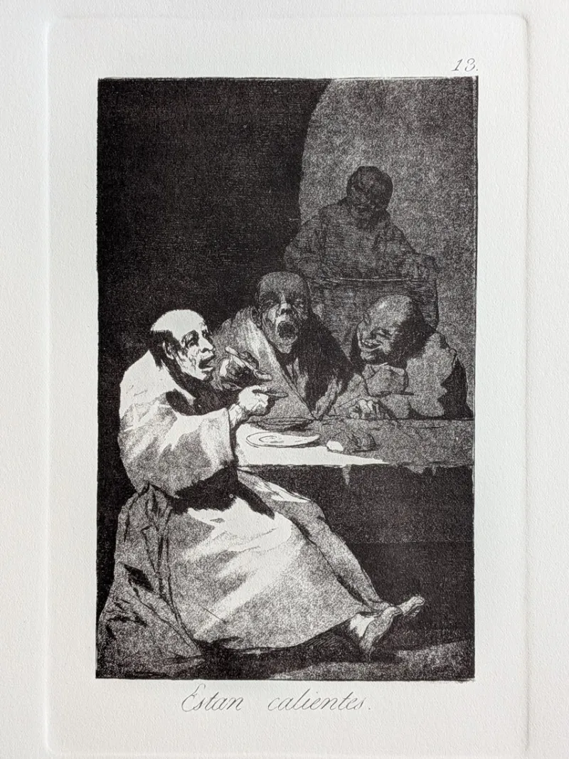 Pamono Francisco de Goya, Los Caprichos, Plate 13, Etching> Classical|Prints & Multiples