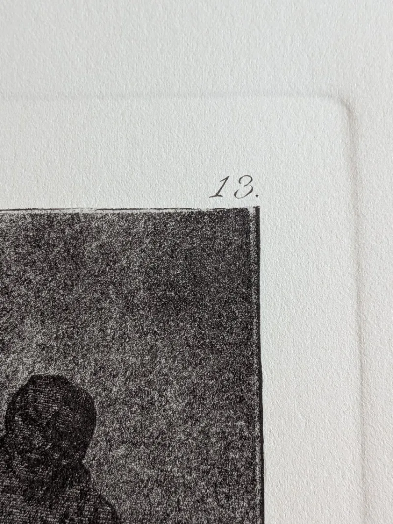 Pamono Francisco de Goya, Los Caprichos, Plate 13, Etching> Classical|Prints & Multiples