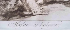 Pamono Francisco Goya, Mejor es Holgar from Los Caprichos, Original Etching, 1799> Old Masters