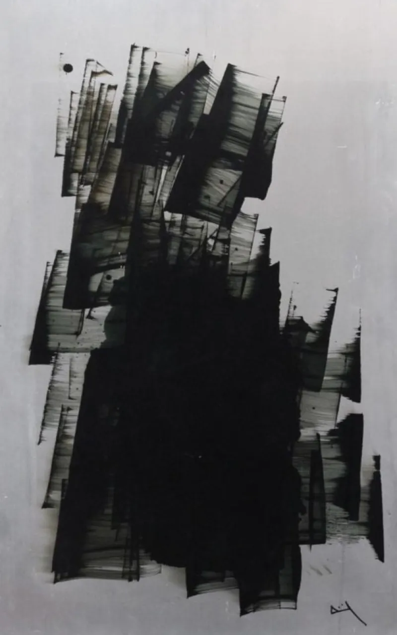 Hot Pamono Franck Duminil, Synalchromie, 1990s, Paint on Metal