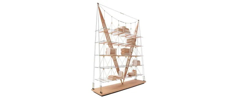 Pamono Franco Albini Bookcase; a Masterpiece of Italian Craftsmanship and Design> Storage