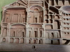 Pamono Franco Reggiani, Section of the Municipal Theatre of Reggio Emilia from 1857, 1970s, Terracotta><noscript><img width=