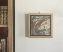 Online Pamono François Ozenda, Composition, 1960, Signed Gouache