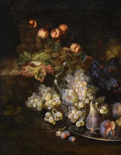 Outlet Pamono Franz Werner Von Tamm, Still Life with Flowers, 1600s-1700s, Oil on Canvas
