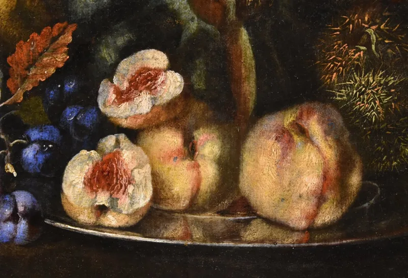 Clearance Pamono Franz Werner Von Tamm, Still Life with Fruit, 1700, Oil on Canvas, Framed