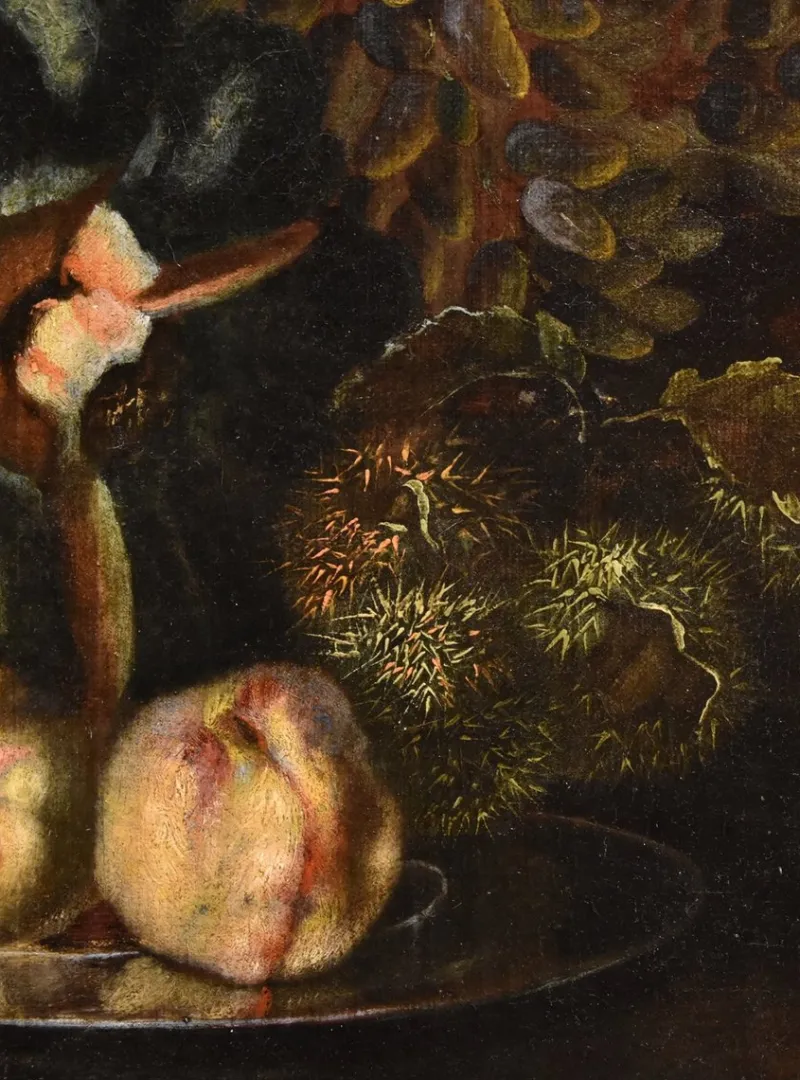 Clearance Pamono Franz Werner Von Tamm, Still Life with Fruit, 1700, Oil on Canvas, Framed