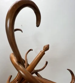 Pamono Free Standing Coat Rack in the style of Thonet, 1950s><noscript><img width=