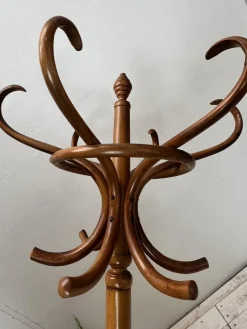 Pamono Free Standing Coat Rack in the style of Thonet, 1950s><noscript><img width=