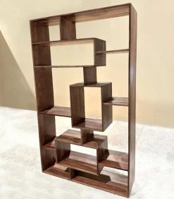 Best Pamono Freestanding Bookcase or Room Divider in Olive Wood
