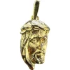 Pamono French 18 Karat Yellow Gold Jesus Christ Crown of Thorns Medal Pendant, 1970s