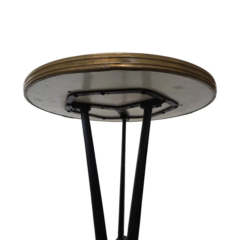 Pamono French Art Deco Bistro Table by Berc Antoine, 1920s> Garden Tables