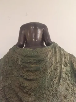 Pamono French Art Deco Bronze Dancer Figure by J.E Descomps> Art Deco