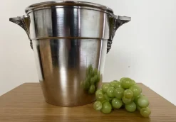 Pamono French Art Deco Champagne Cooler from Argit, Paris, 1930s><noscript><img width=